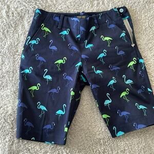 Polo Ralph Lauren Flamingo All Over Print Golf Shorts